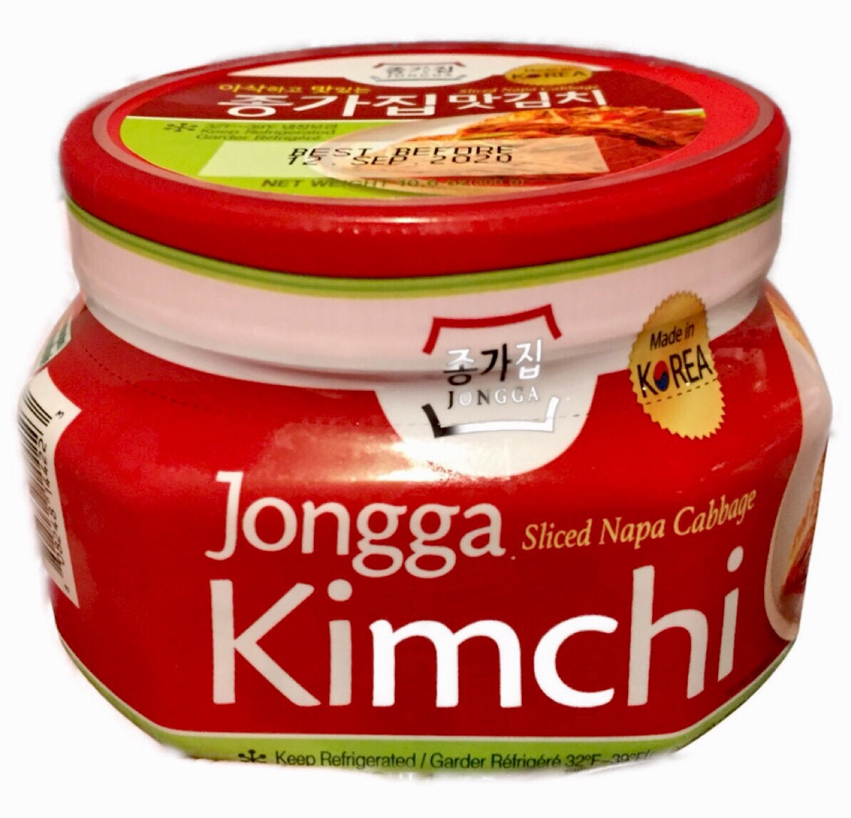 Jongga Kimchi (Slice/Cut Napa Cabbage) 300g