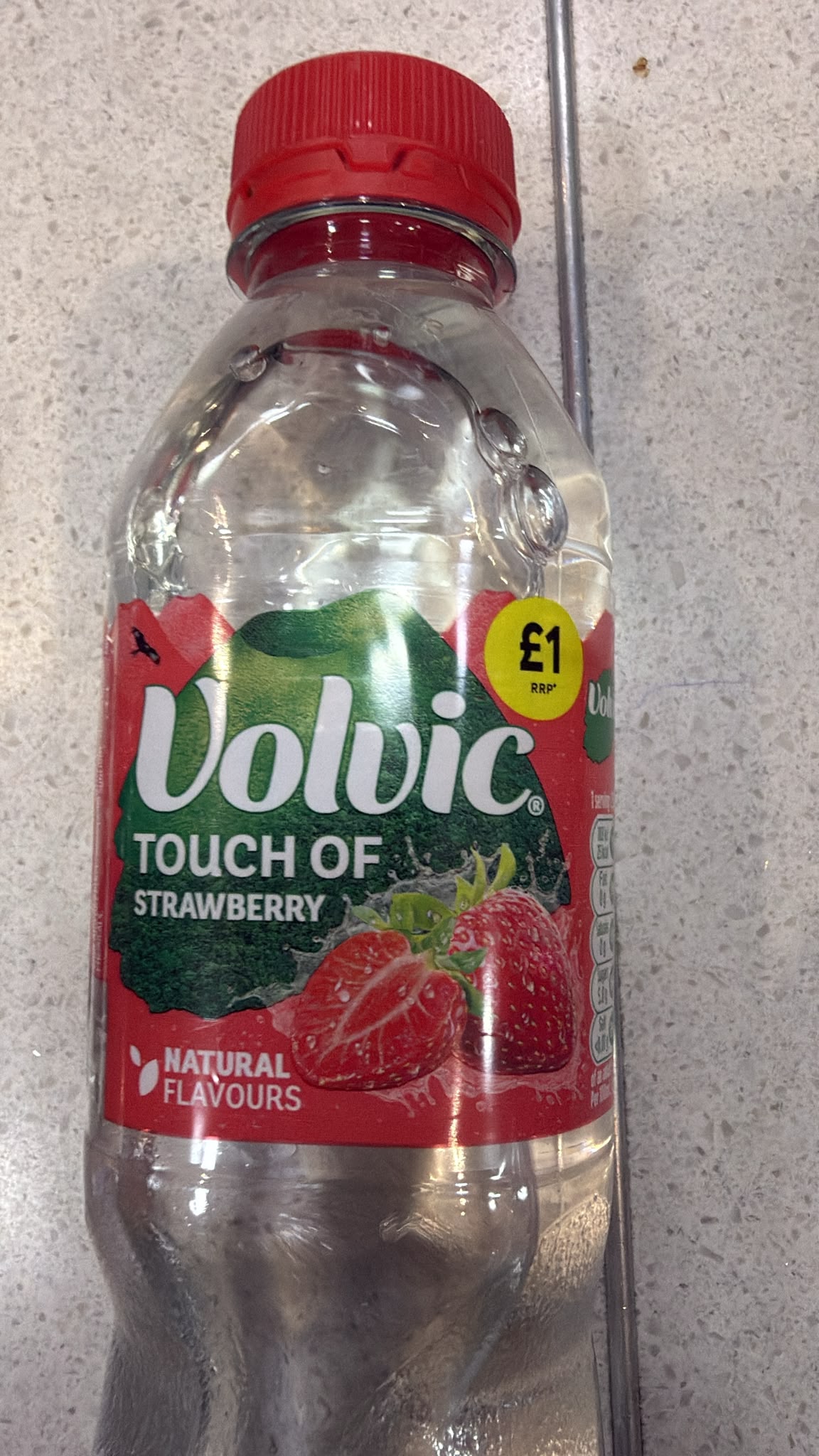 Volvic Touch of Strawberry Still Flavoured Water 500ml