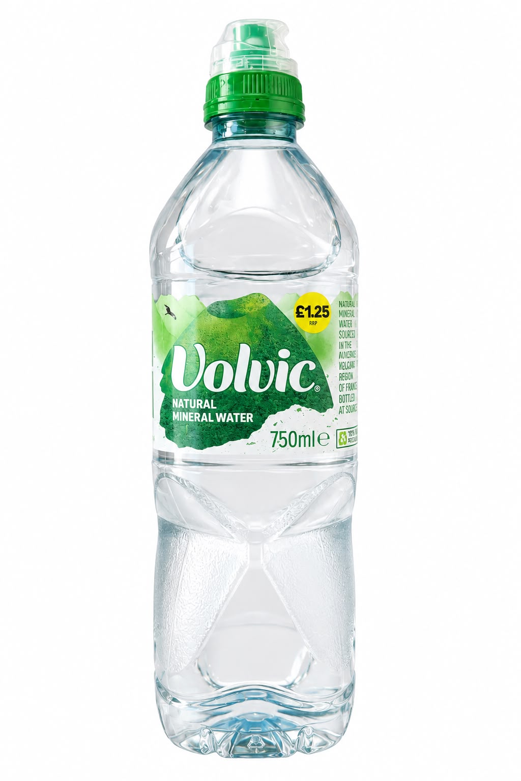 Volvic Natural Mineral Water 750ml Sport Cap