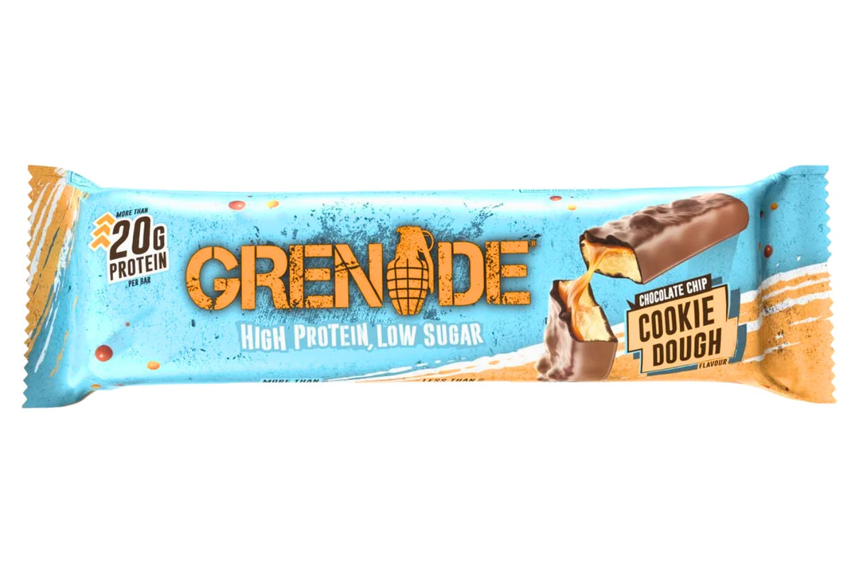 Grenade Chocolate Chip Cookie Dough Protein Bar 60g