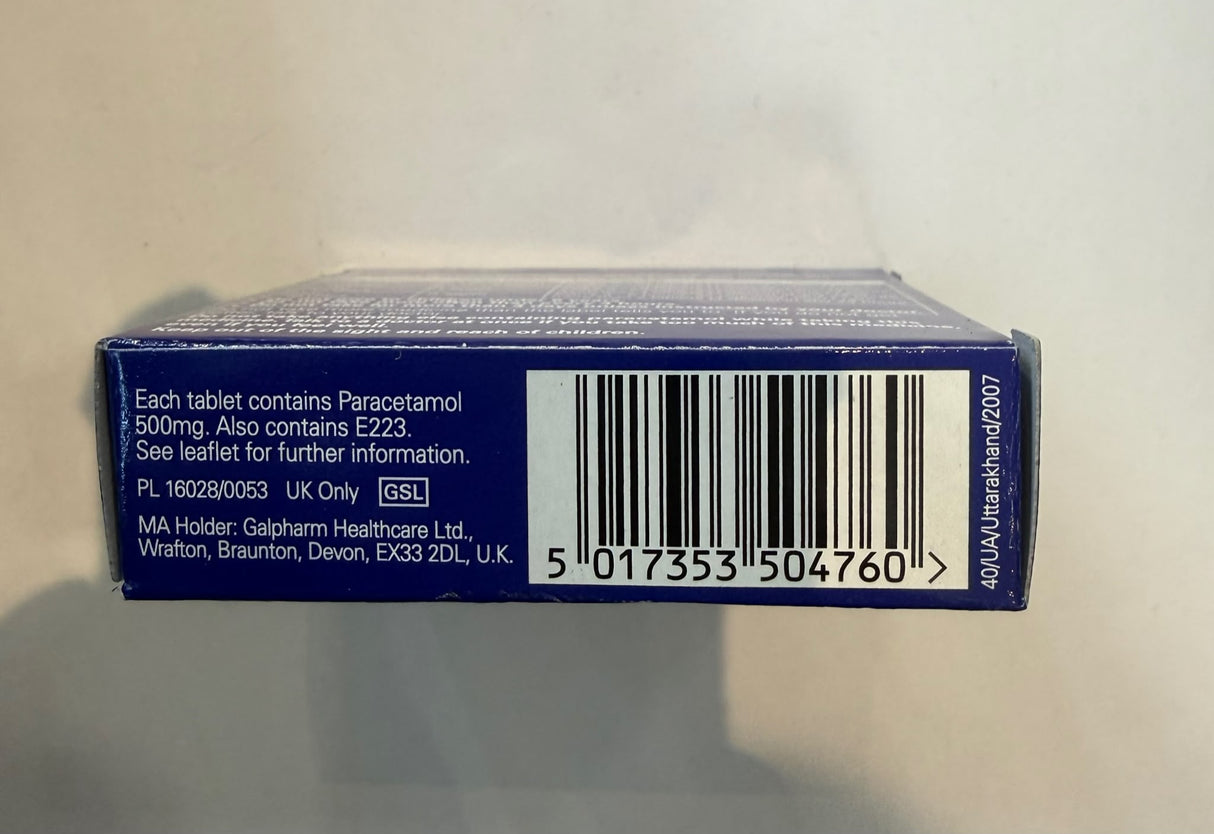 Galpharm Paracetamol 500mg Tablets 16s