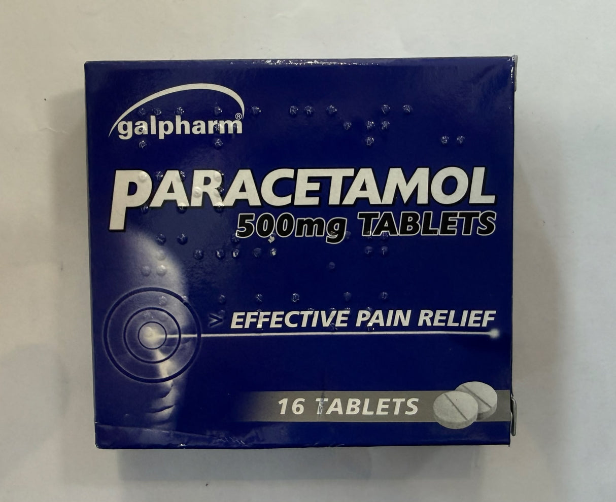 Galpharm Paracetamol 500mg Tablets 16s