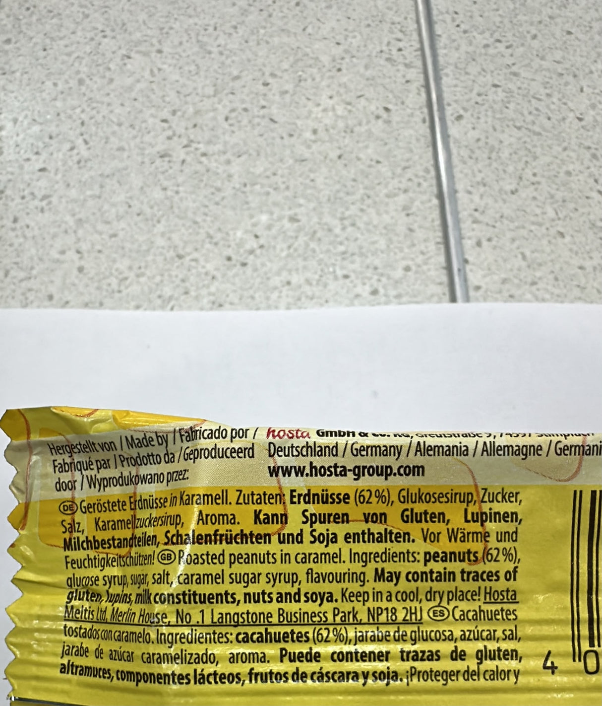 Mr. Tom Peanuts in Caramel Bar | Asian Grocery UK