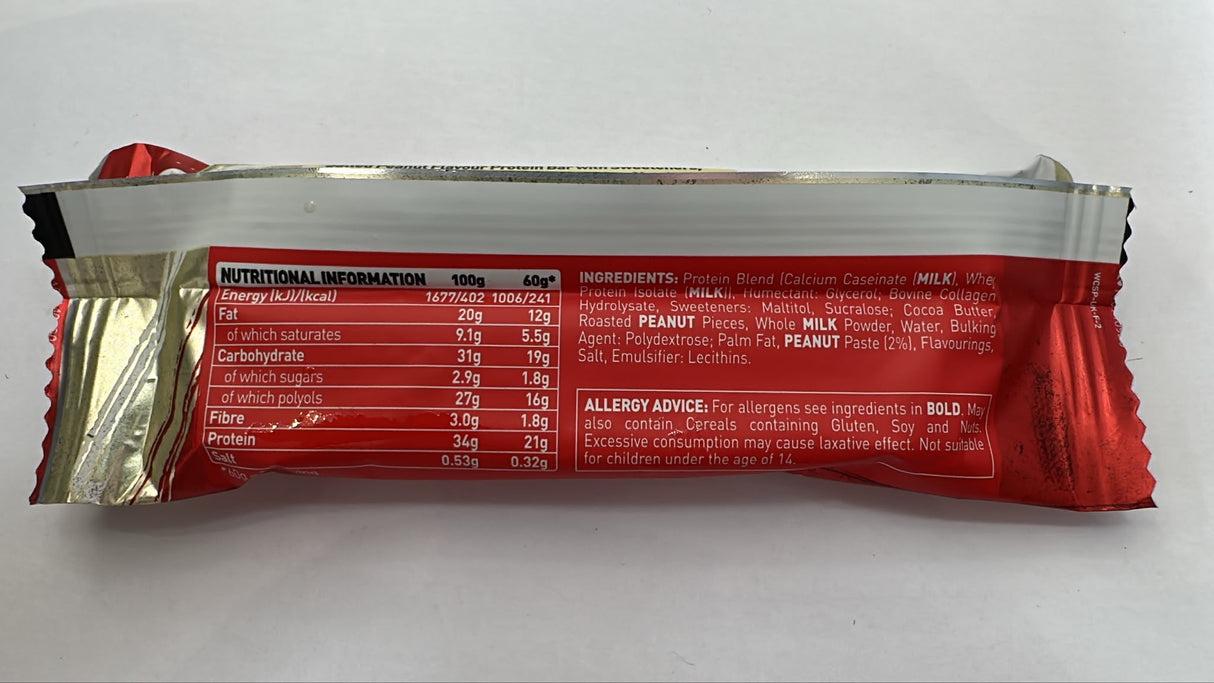 Grenade White Chocolate Salted Peanut Protein Bar 60g | Asian Grocery UK