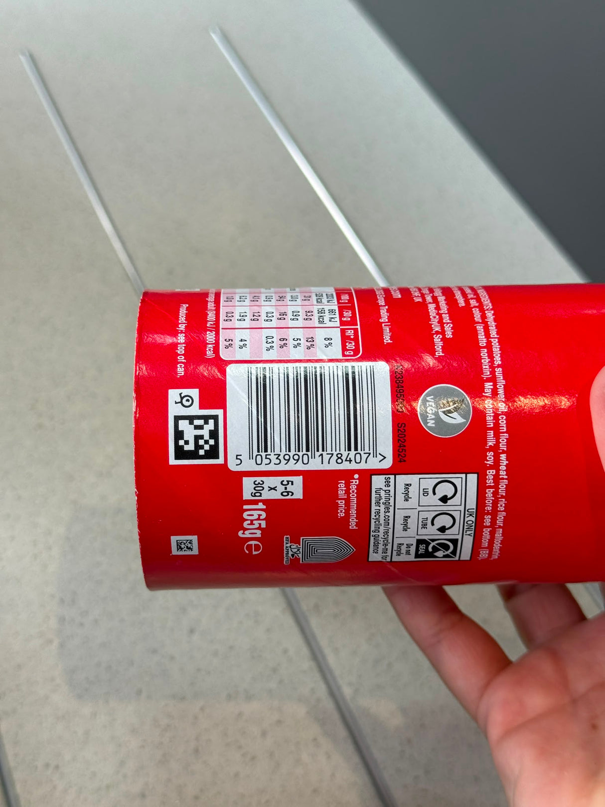 Pringles Original Crisps 165g | Asian Grocery UK