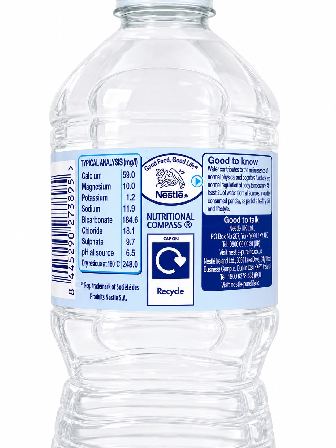 Nestlé Pure Life Still Spring Water 750ml | Asian Grocery UK