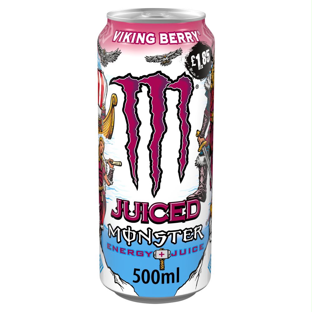 Monster Juiced Viking Berry Energy Drink 500ml | Asian Grocery UK