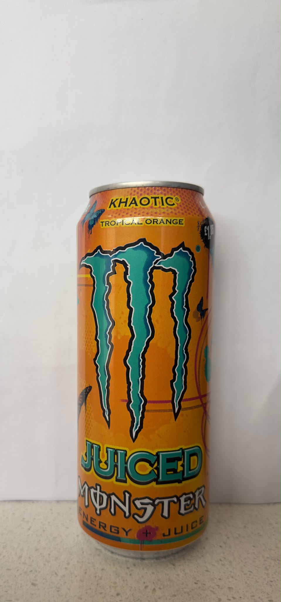 Monster Juiced Khaotic Tropical Orange Energy Drink 500ml | Asian Grocery UK