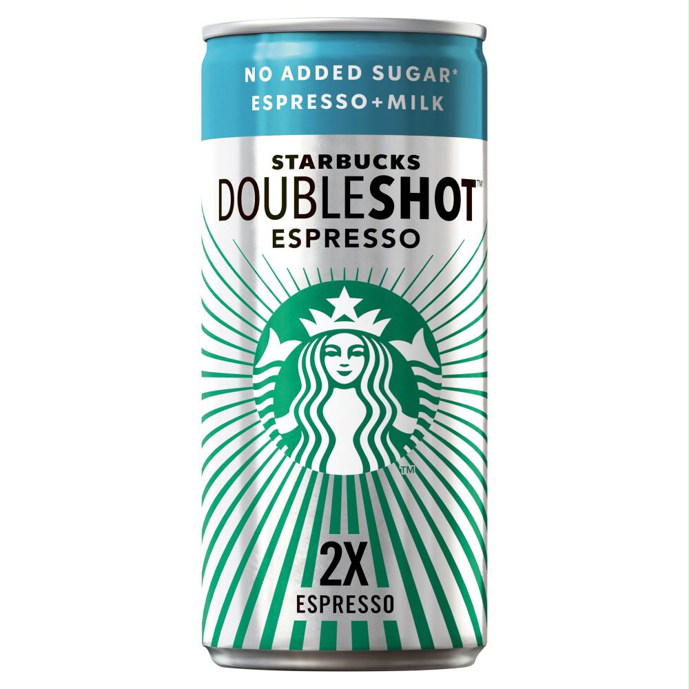 Starbucks Doubleshot Espresso No Added Sugar Espresso + Milk 200ml | Asian Grocery UK