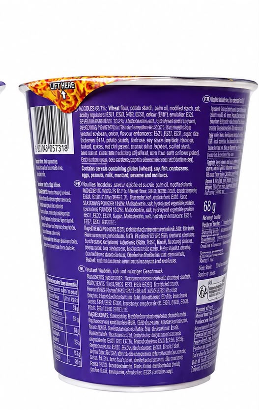 Nongshim Rumi Shin Ramyun Superstar Cup Noodles Spicy and Smoky 68g