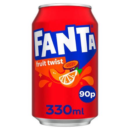 Fanta Fruit Twist Can 330ml