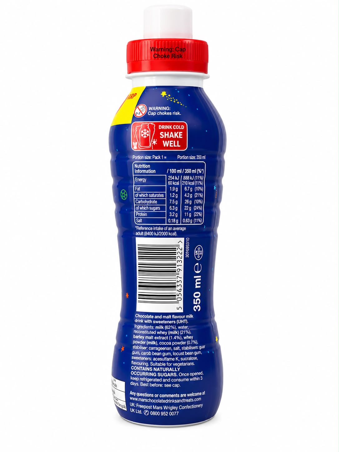 Milky Way Chocolate Flavour Milk Drink 350ml