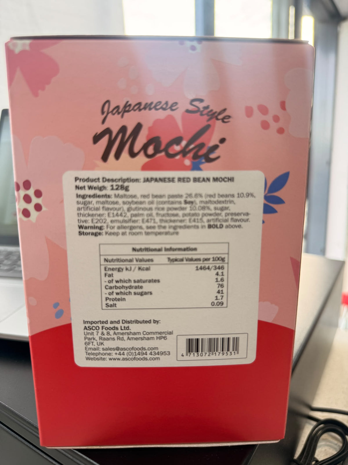 Yuki & Love Japanese Style Red Bean Mochi 128g
