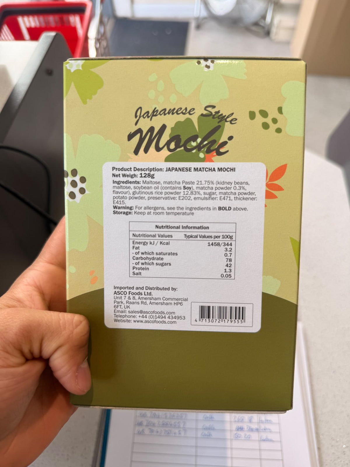 Yuki & Love Japanese Style Matcha Mochi 128g