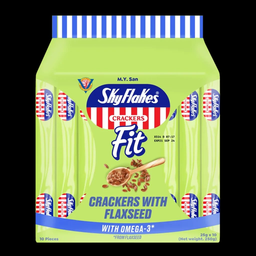 M.Y. San SkyFlakes Fit Crackers with Flaxseed 250g
