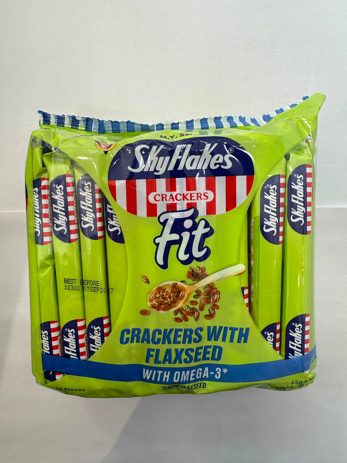 M.Y. San SkyFlakes Fit Crackers with Flaxseed 250g