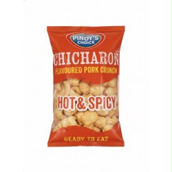Pinoy's Choice Chicharon Hot & Spicy Flavoured Pork Crunch