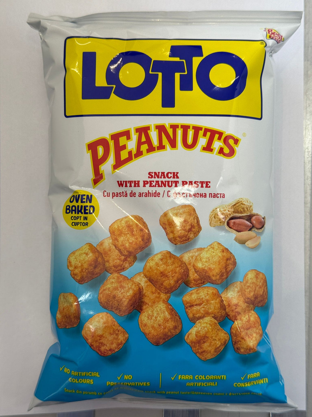 Lotto Peanuts Snack with Peanut Paste by Best Foods