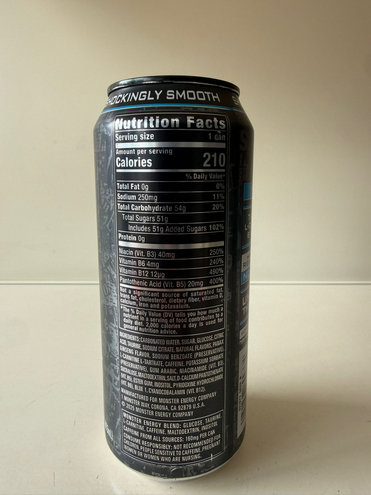 Monster Energy Electric Blue 500ml