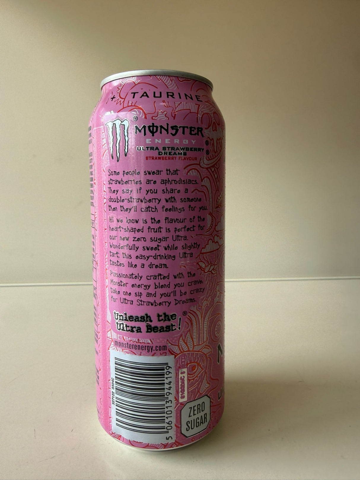 Monster Energy Ultra Strawberry Dreams Zero Sugar 500ml