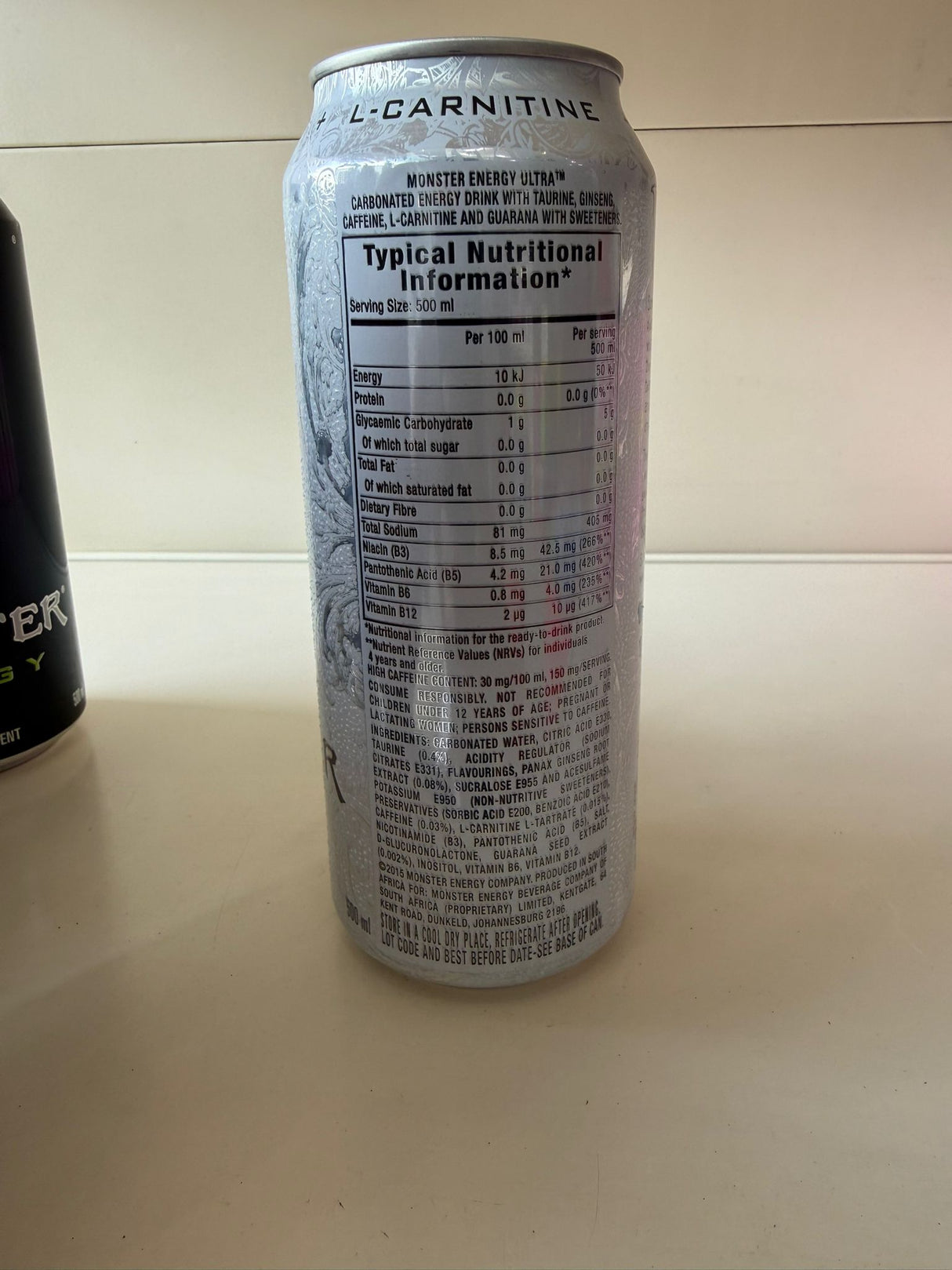 Monster Energy Zero Ultra 500ml