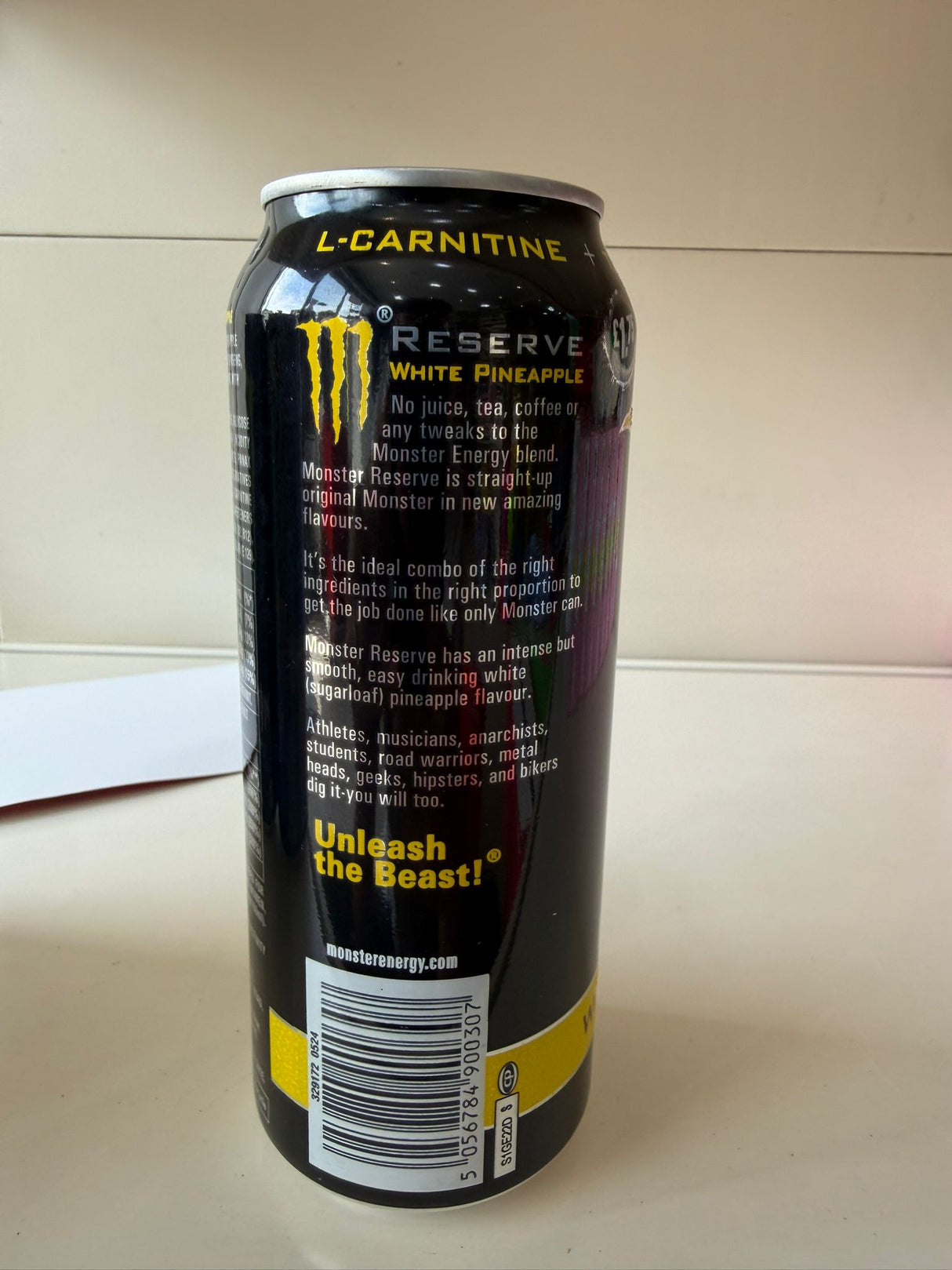 Monster Reserve White Pineapple Energy Drink 500ml