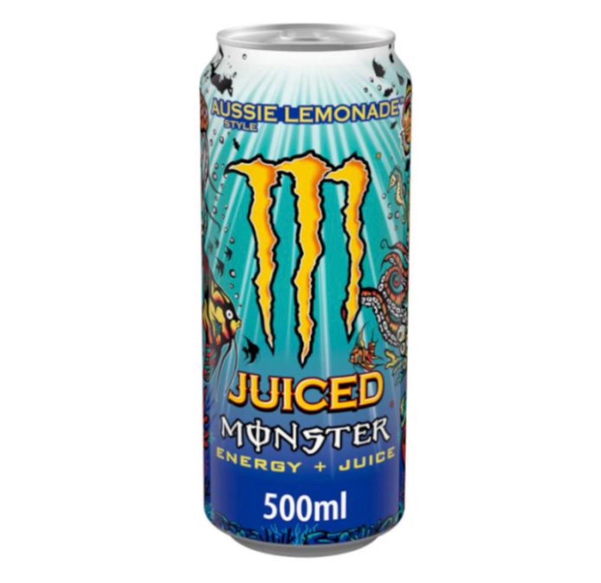 Monster Juiced Aussie Style Lemonade Energy Drink 500ml