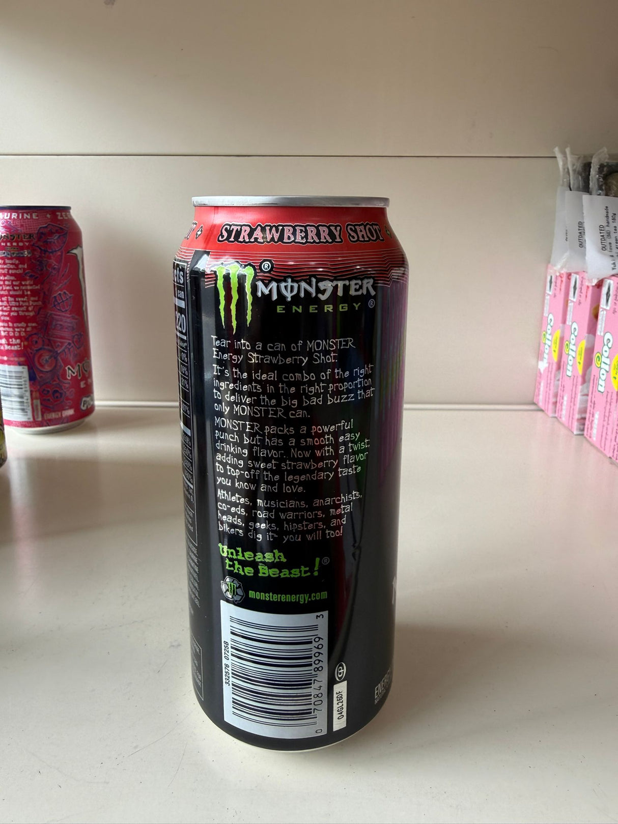 Monster Energy Strawberry Shot 500ml