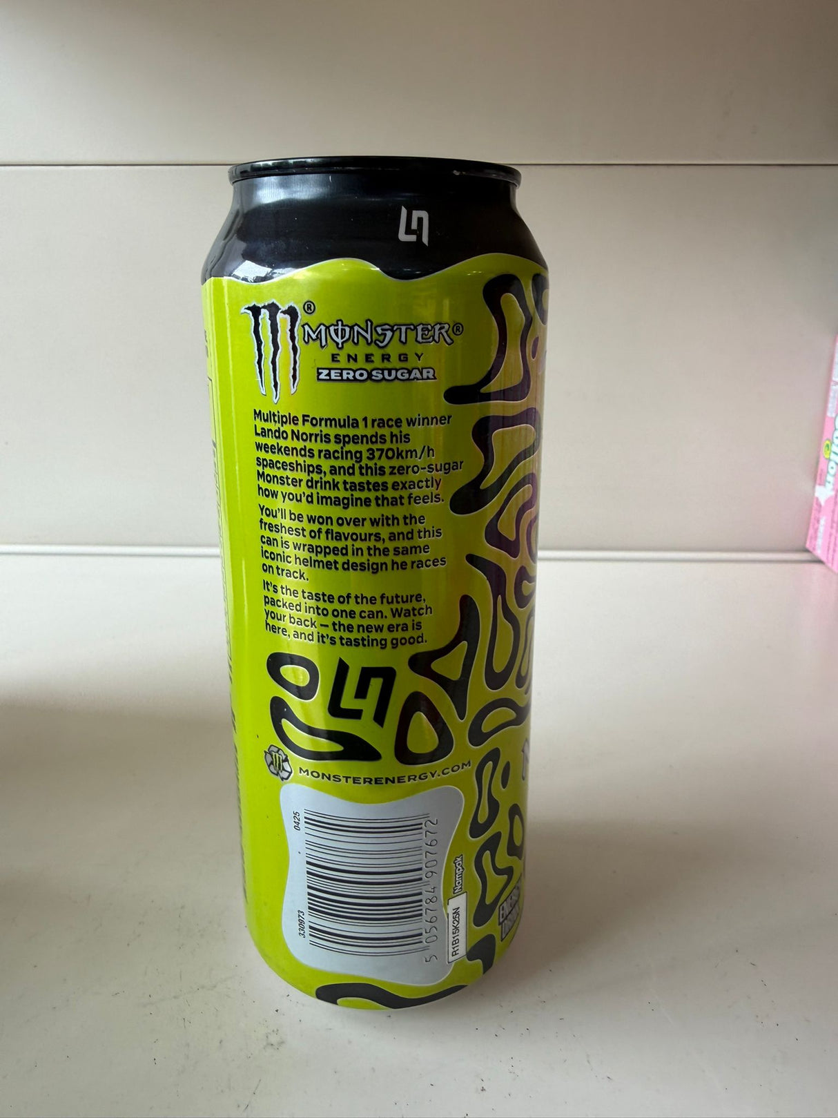 Monster Energy Lando Norris Zero Sugar 500ml front can | Asian Grocery UK