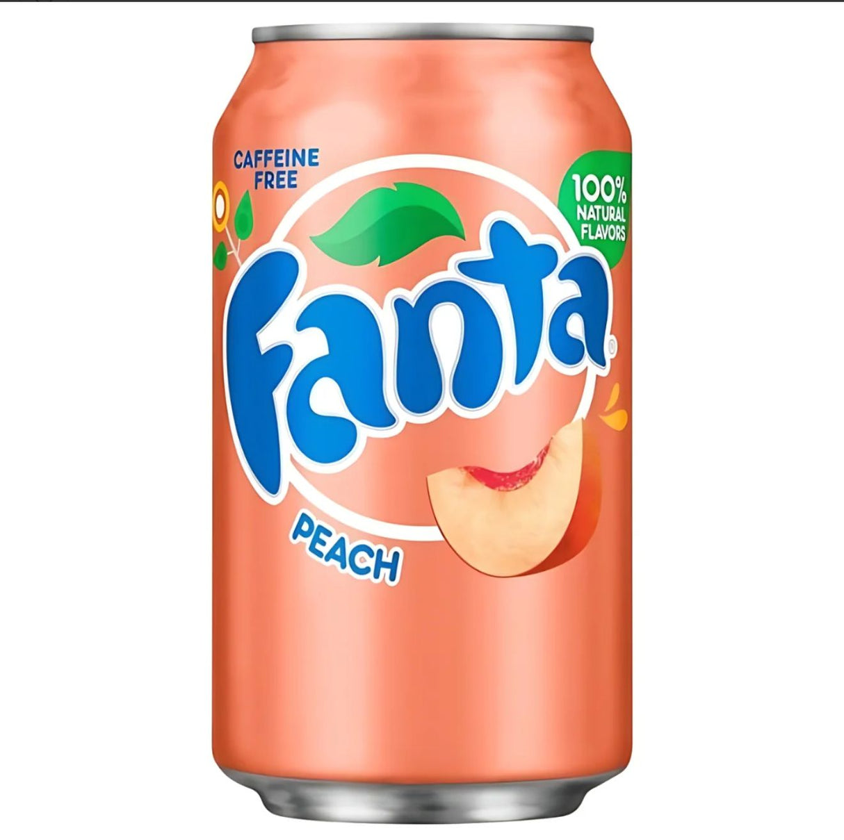 Fanta Peach Flavour Soda Can 355ml