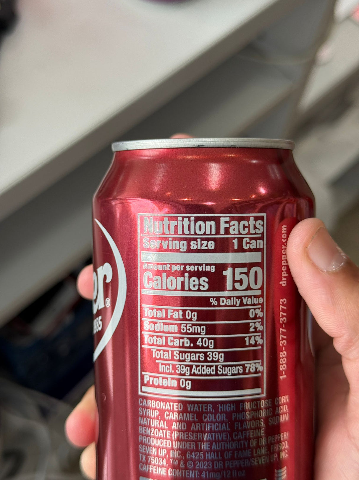 Dr Pepper Original 355ml Can