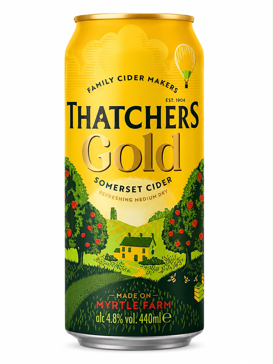Thatchers Gold Somerset Cider Can 440ml