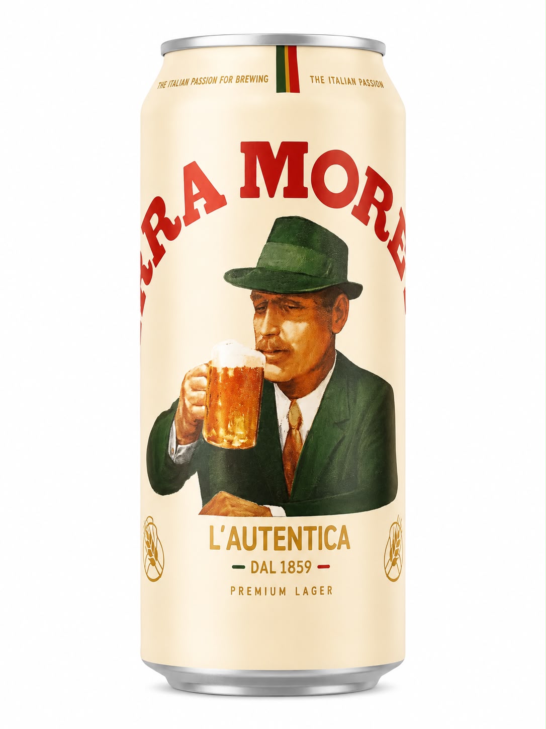 Birra Moretti L'Autentica Premium Lager 440ml Can