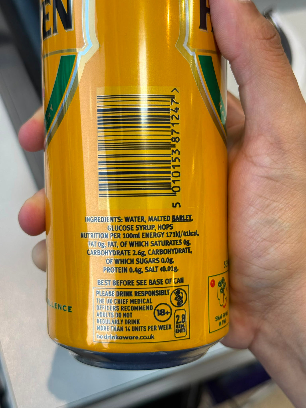 Holsten Pils Premium Lager Can 568ml