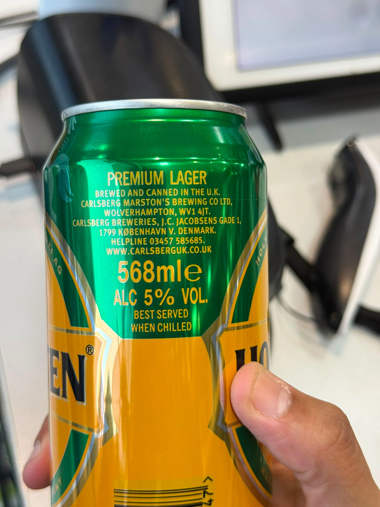 Holsten Pils Premium Lager Can 568ml