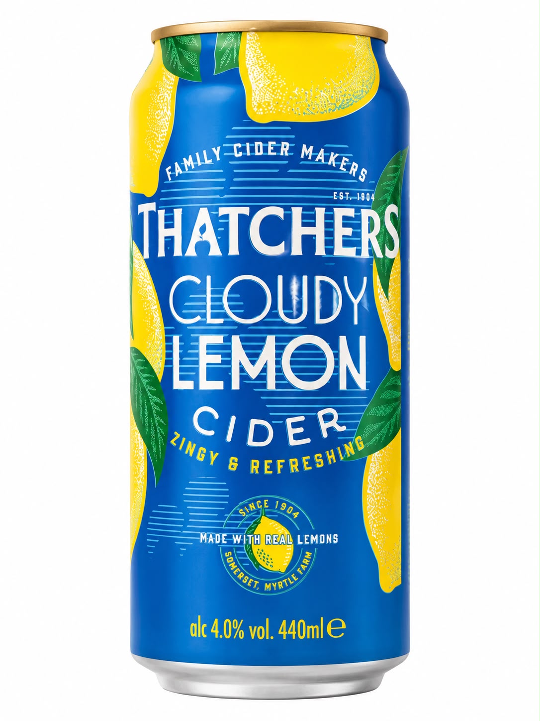 Thatchers Cloudy Lemon Cider 440ml Can