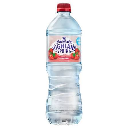 Highland Spring Strawberry Flavoured Spring Water 1L