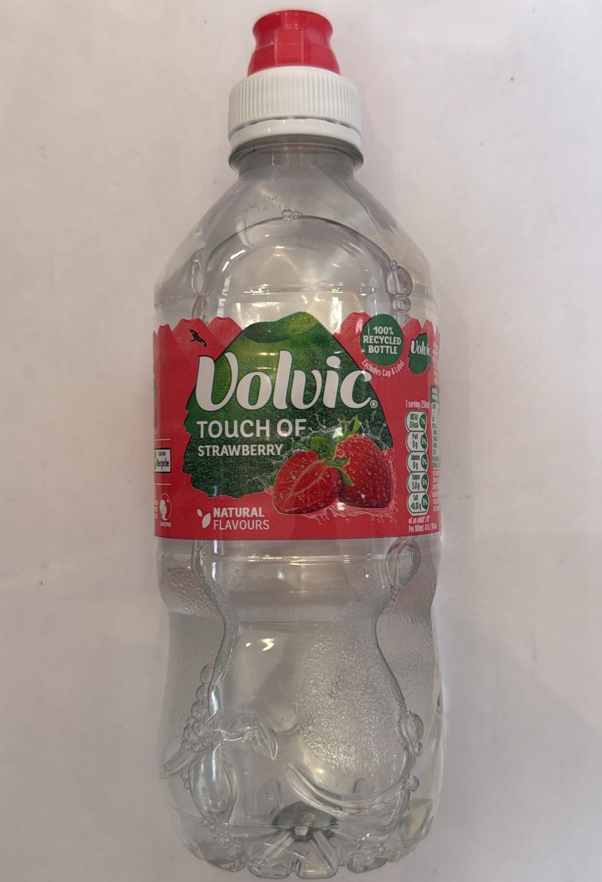 Volvic Touch of Strawberry Still Mineral Water 750ml