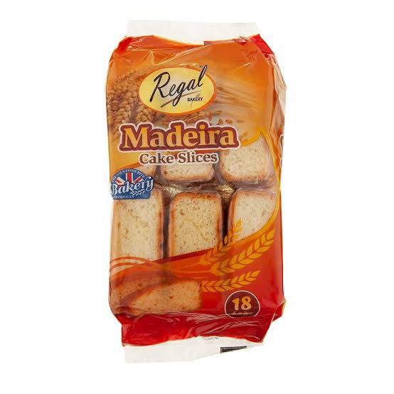 Regal Bakery Madeira Cake Slices 18 Pack