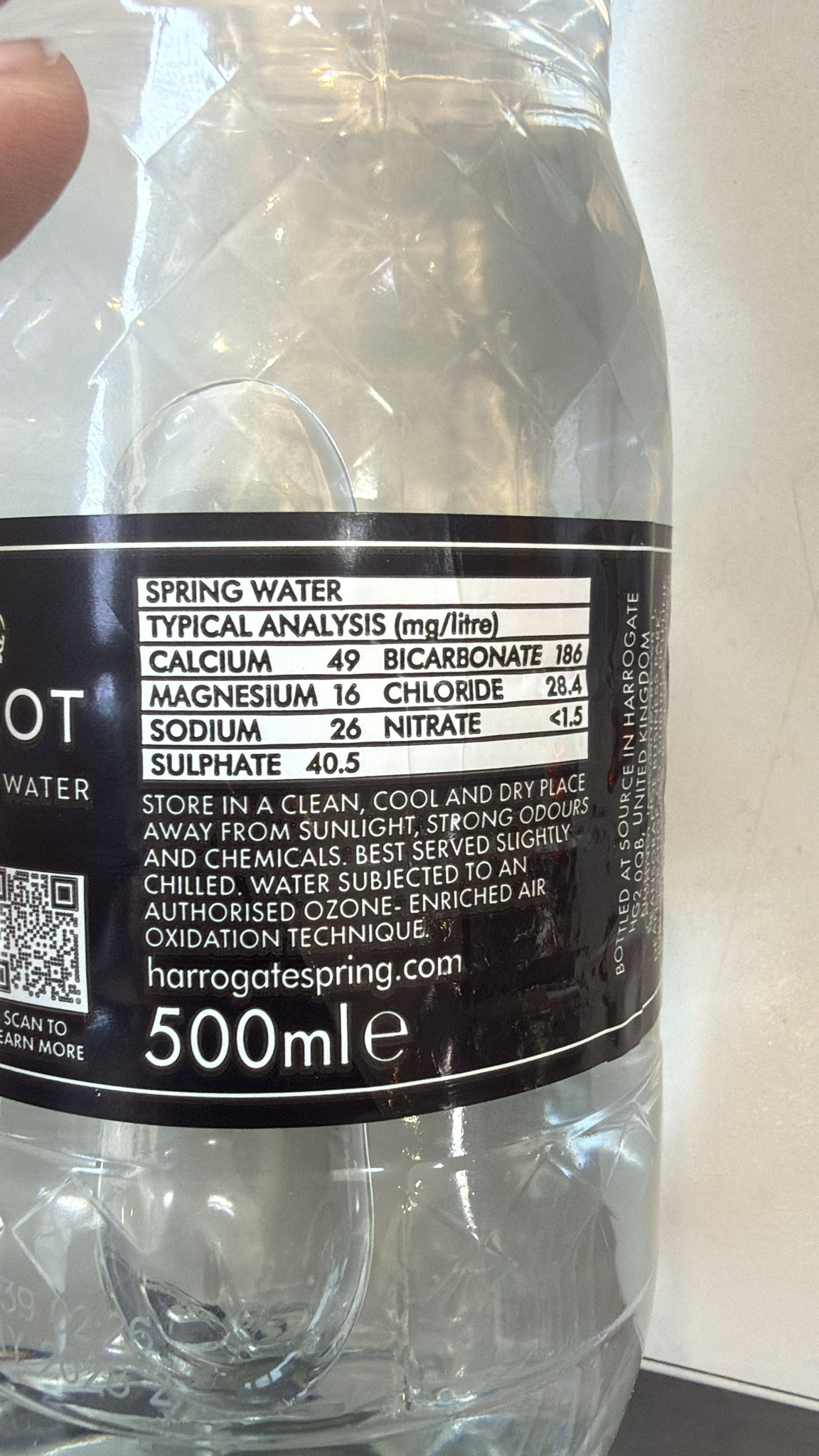 Harrogate Spring Water Still 500ml