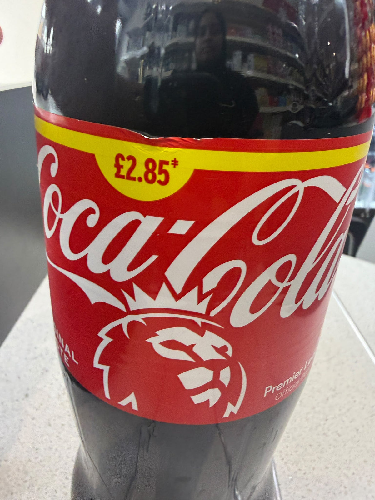 Coca-Cola Original Taste 1.75L bottle front label | Asian Grocery UK