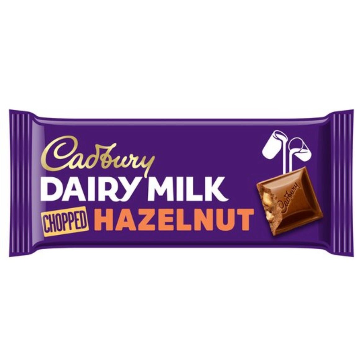 Cadbury Chopped Hazelnut Chocolate Bar 95g - Asian Online Superstore UK