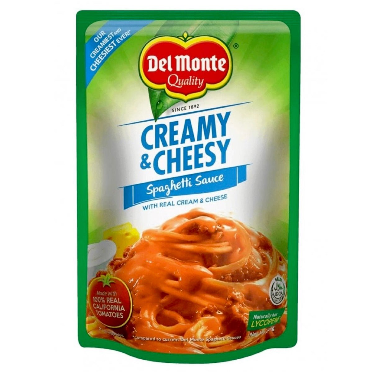 Del Monte Creamy & Cheesy Spaghetti Sauce 500g - Asian Online Superstore UK