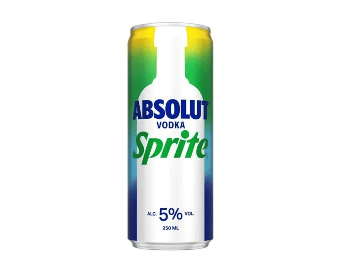 Absolut Vodka Sprite 250ml Can
