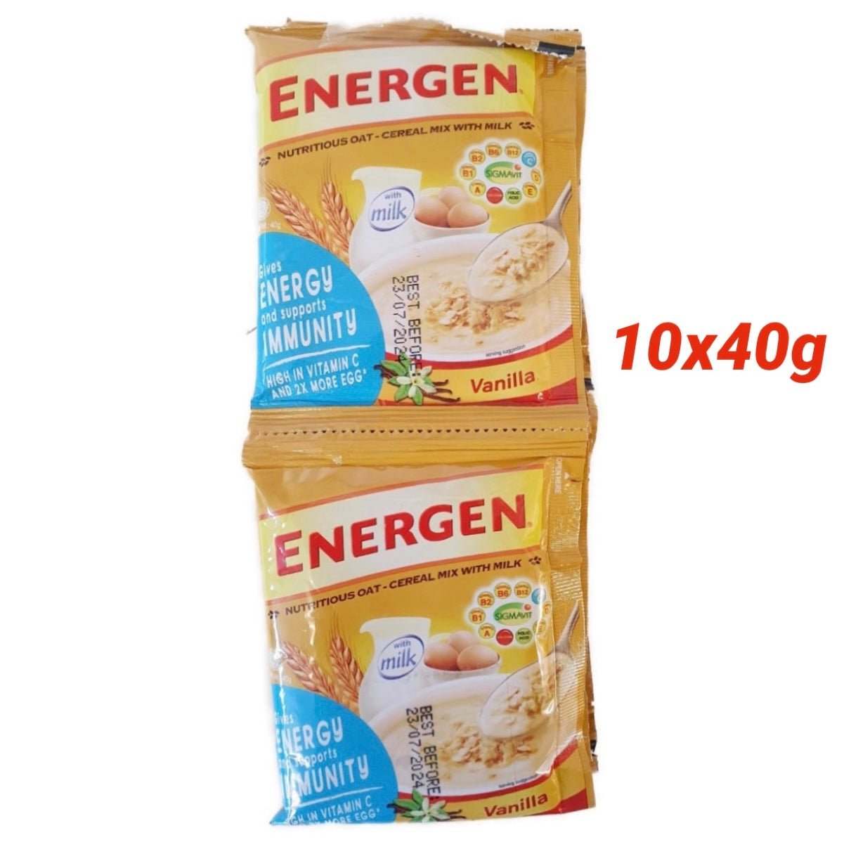 Energen Vanilla Cereal Drink (10x40g) 400g - Asian Online Superstore UK