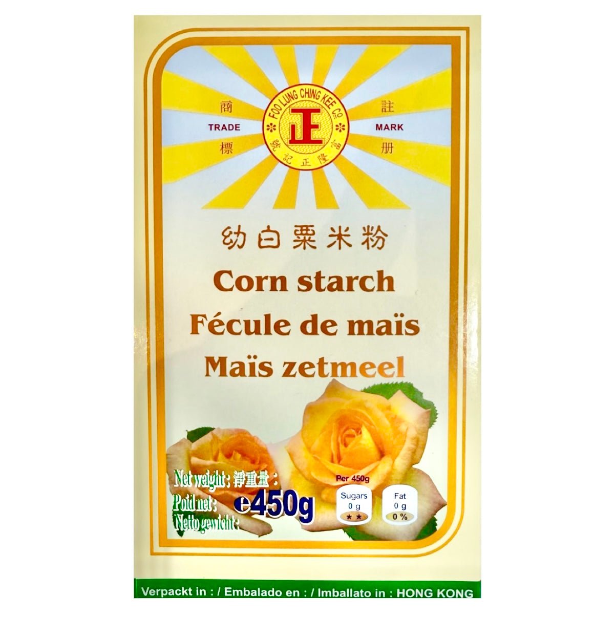 FL Foo Lung Ching Kee Corn Starch (Flour) 450g - Asian Online Superstore UK