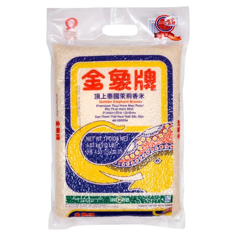 Golden Elephant Brand Premium Thai Rice 4.53kg - Asian Online Superstore UK