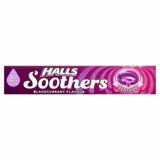 Halls Soothers Blackcurrant Flavour 45g - Asian Online Superstore UK
