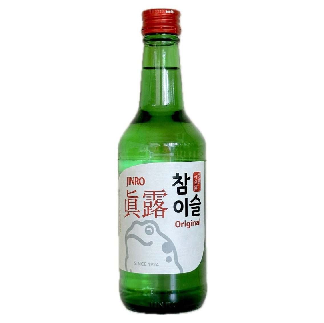 Hite - Jinro Cham Yi Sul Soju Classic - Original (Chamisul 20% Alc.) 350ml - Asian Online Superstore UK