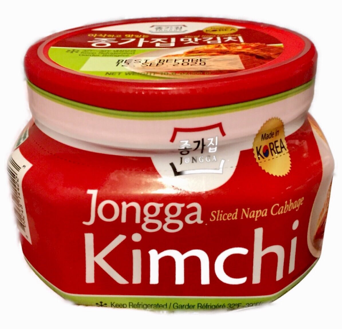 Jongga Kimchi (Slice/Cut Napa Cabbage) 300g - Asian Online Superstore UK